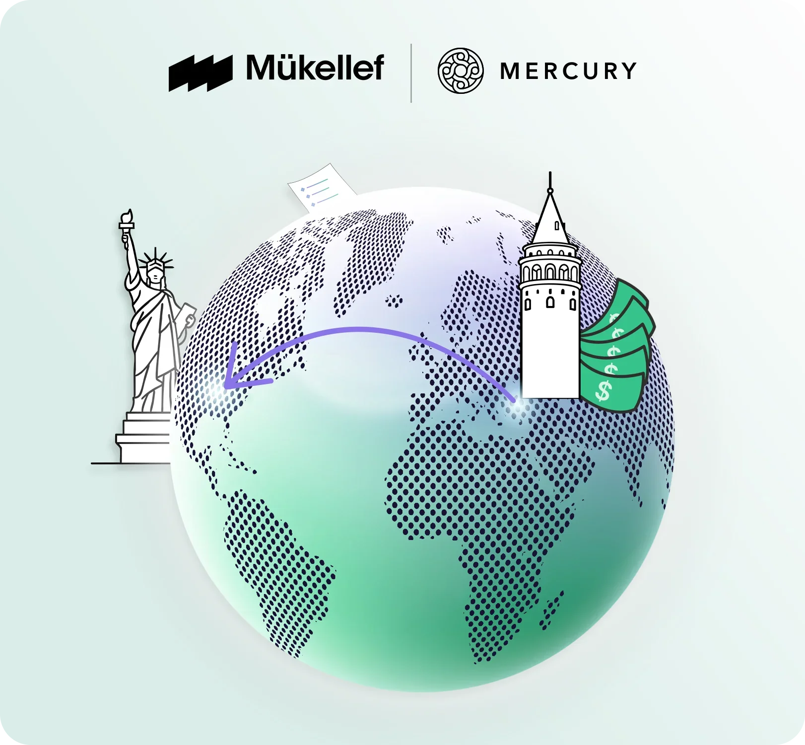 Mükellef & Mercury İş Birliği ile Amerika Şirketinize $500 Bonus!