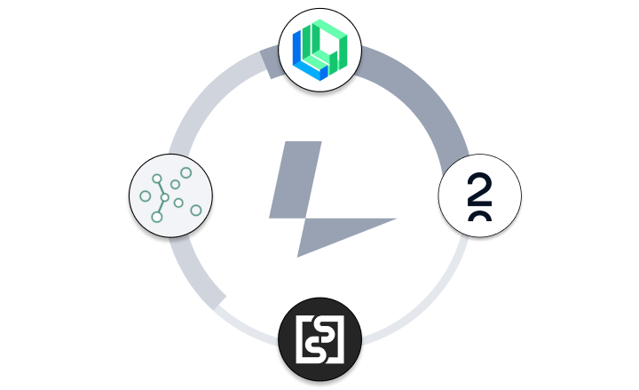 Lightspeed branding imagery