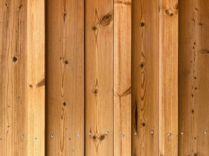 Bronsø thermo wood cladding at Høje Taastrup City Hall