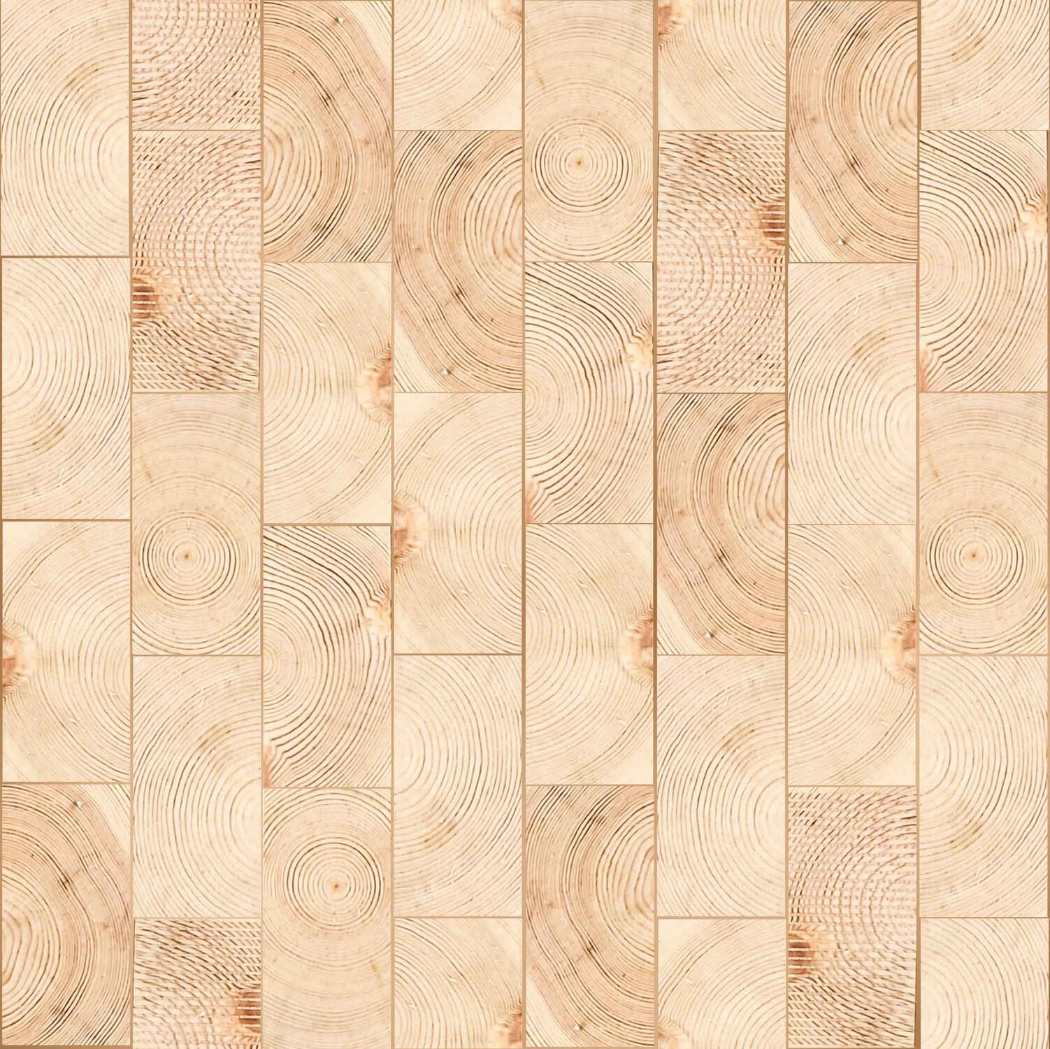 Hjælmø end-grain flooring at Hørkær Have