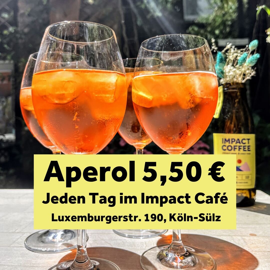 Aperol Spritz 5,50 €