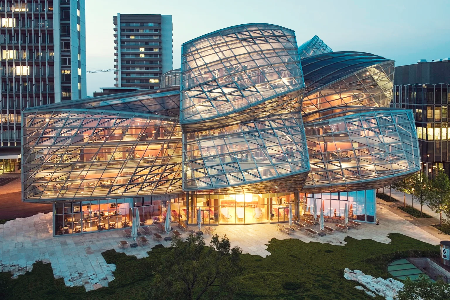 Novartis Campus Gehry Building
