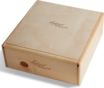 Landmark 3-Bottle Wood Box