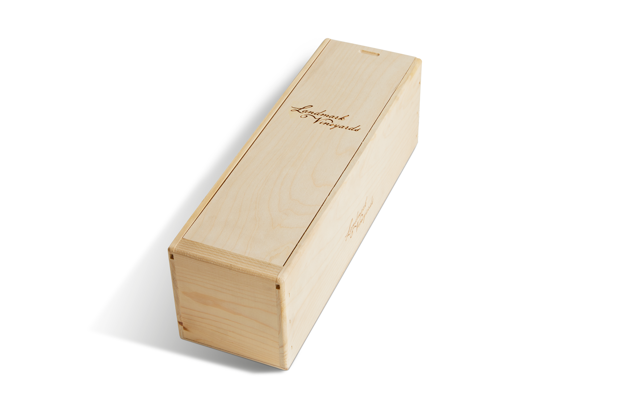 Landmark 1-Bottle Wood Box