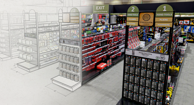 Two store sign diagrams