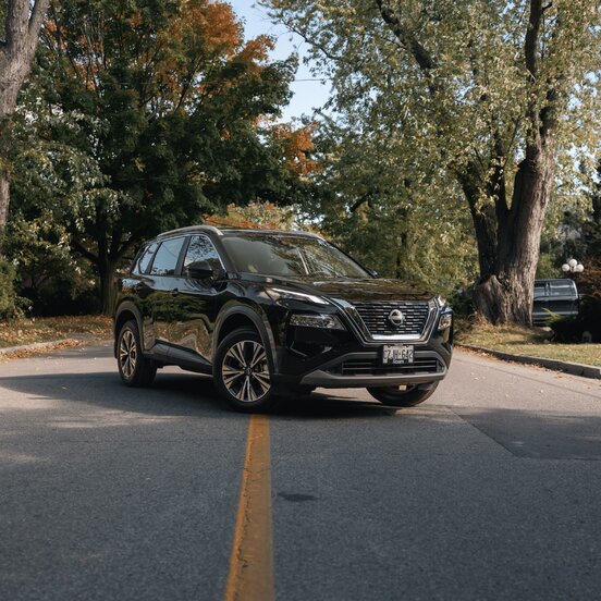 Roam SUV parked in street