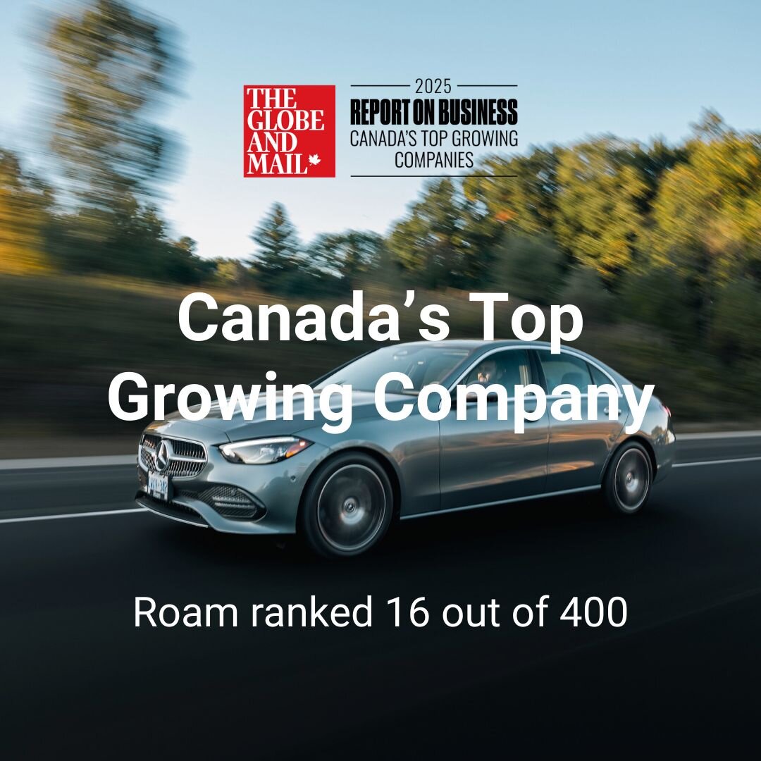 Roam Ranks #16 On Globe And Mail's Top Growing Companies In 2025
