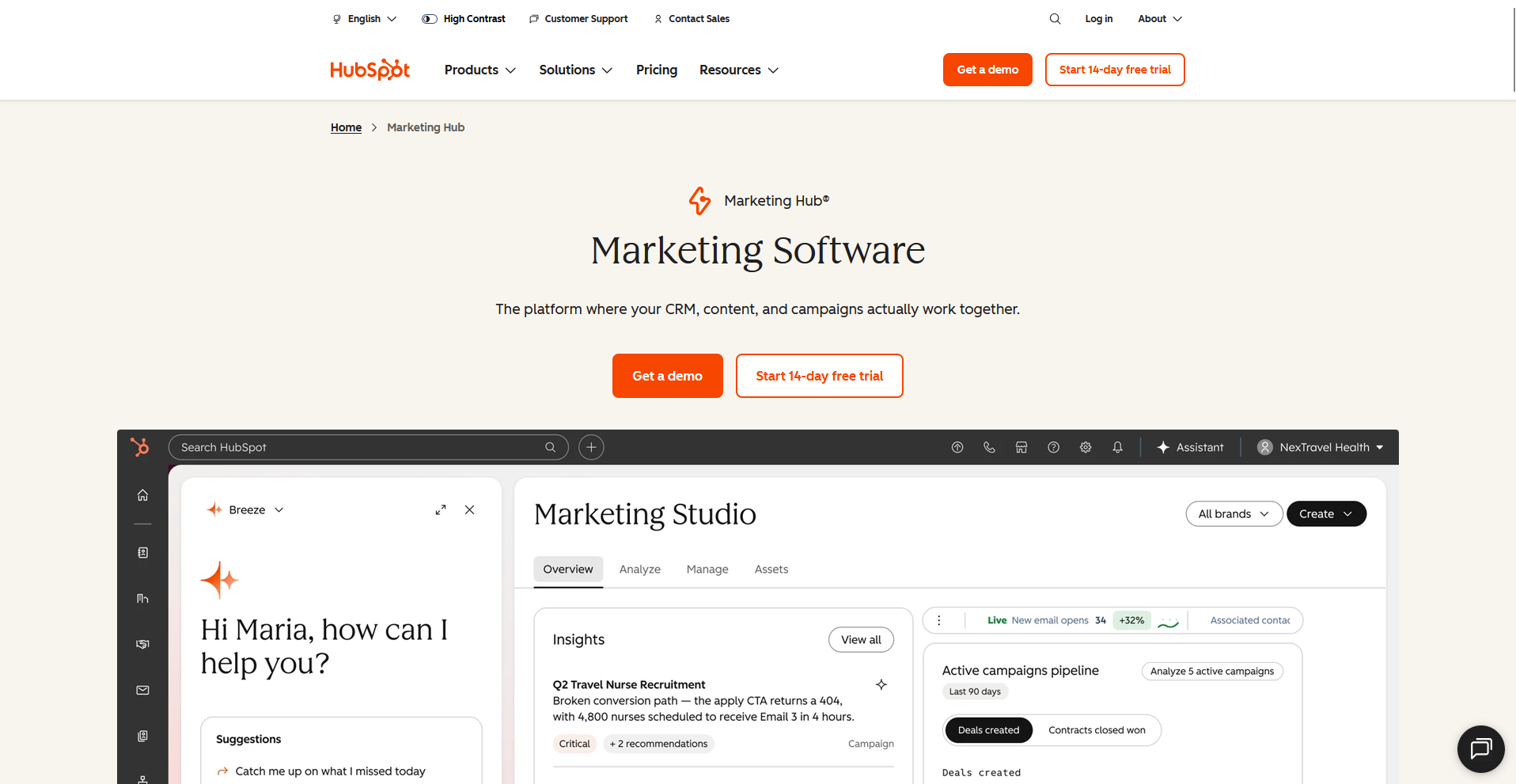 HubSpot Marketing Hub