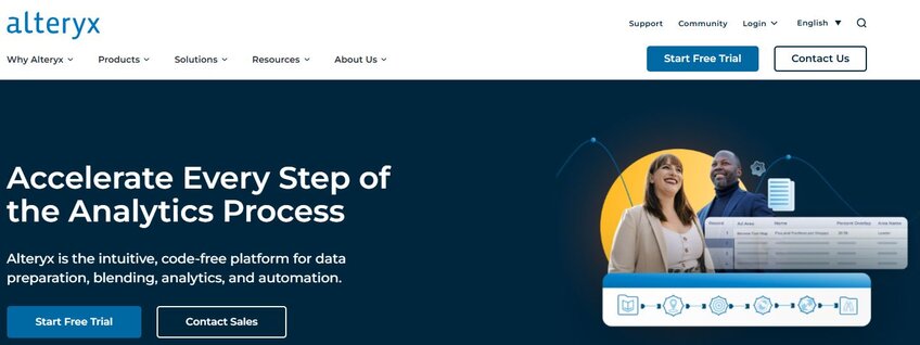 Alteryx Analytics Process