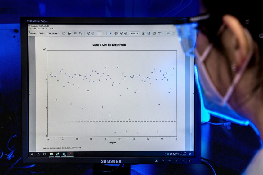 Analyzing Bivariate Pearson Correlation plot-line