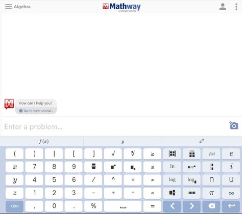 Mathway calculator