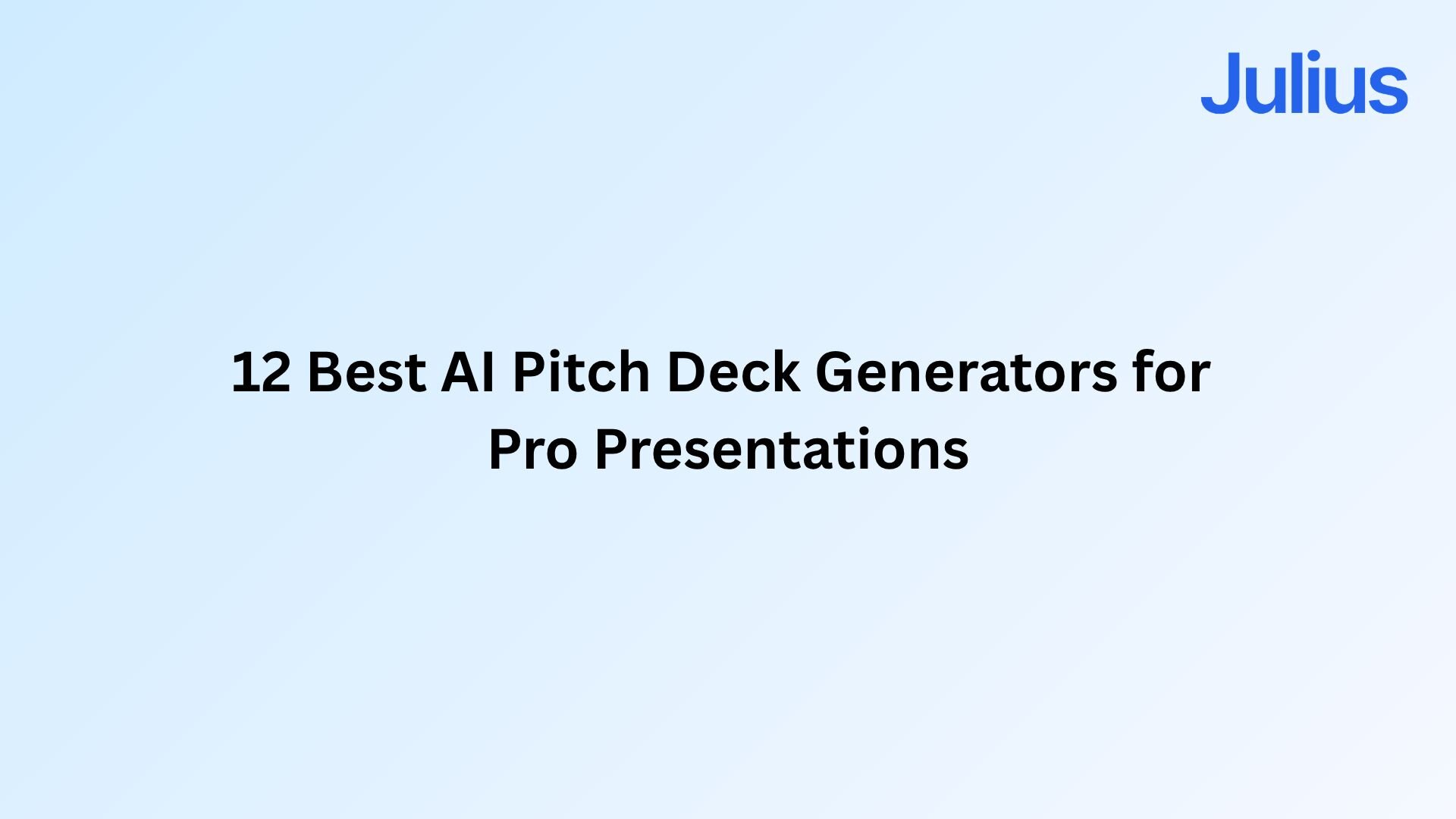 Learn about the 10 best AI HR Tools to use in 2025 - like Julius AI