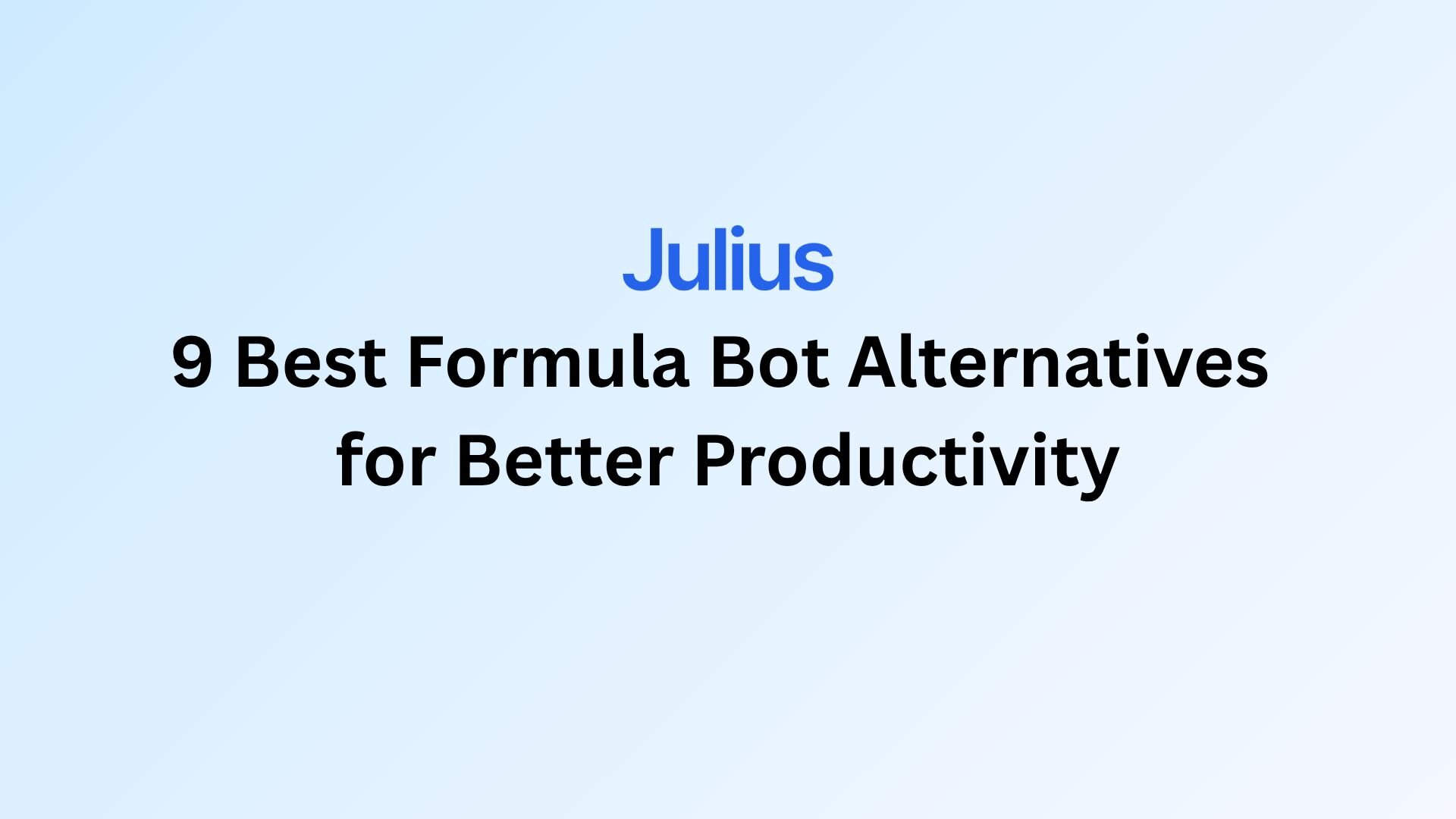 Learn about the 10 best AI HR Tools to use in 2025 - like Julius AI