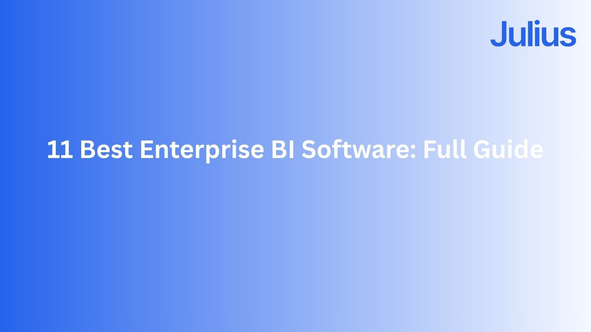 Learn about the 10 best AI HR Tools to use in 2025 - like Julius AI