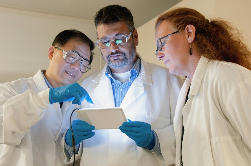 Scientists using partial correlation to understand the strength of the relationship between two variables while accounting for the effects of one or more other variables.