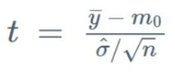 Determine the Test Statistic Formula