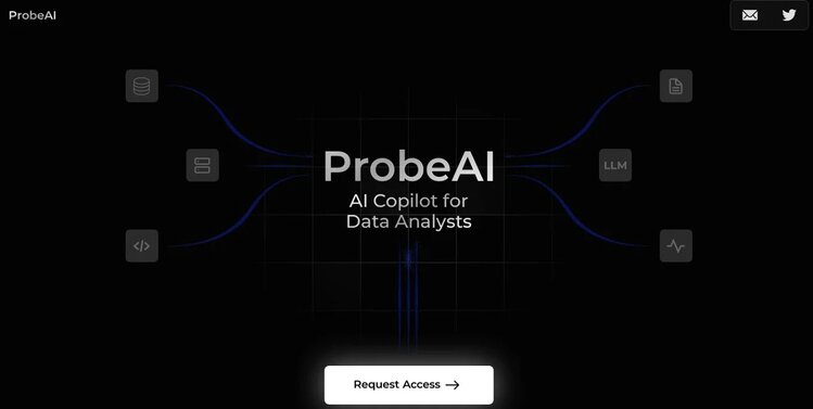 ProbeAI AI copilot homepage