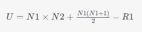 Mann-Whitney U Test Formula