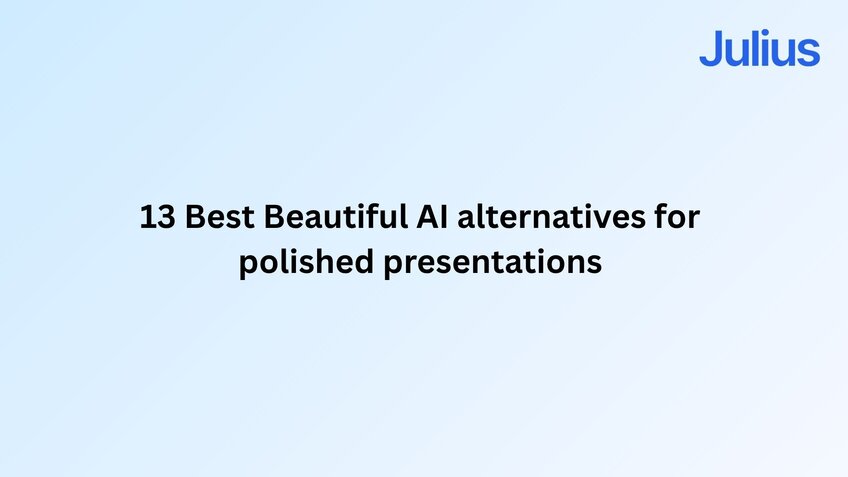 Learn about the 10 best AI HR Tools to use in 2025 - like Julius AI