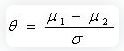 Standardized Mean Difference Formula