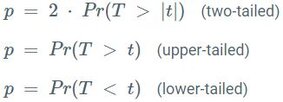 Paired T-Test Determine P-Value Null Hypothesis