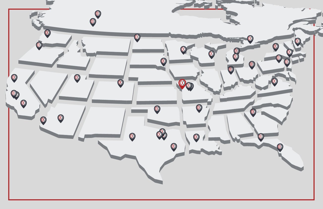 Locations Map