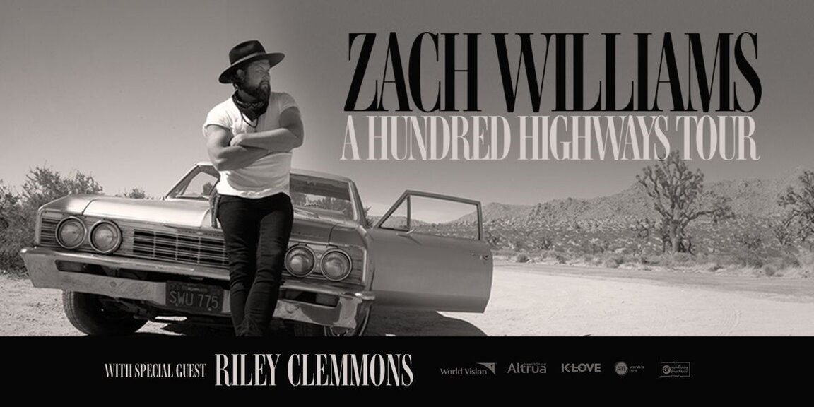 Zach Williams A Hundred Highways Tour