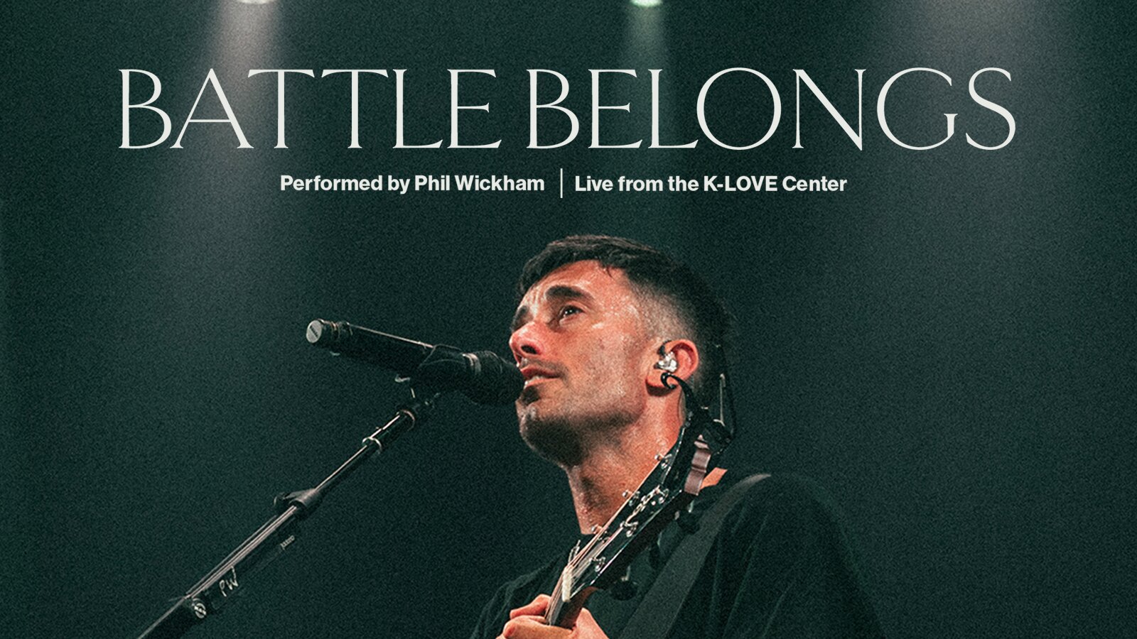 Battle Belongs performed by Phil Wickham live from the K-LOVE Center