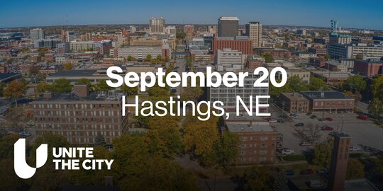 Unite the City on September 20 in Hastings Nebraska