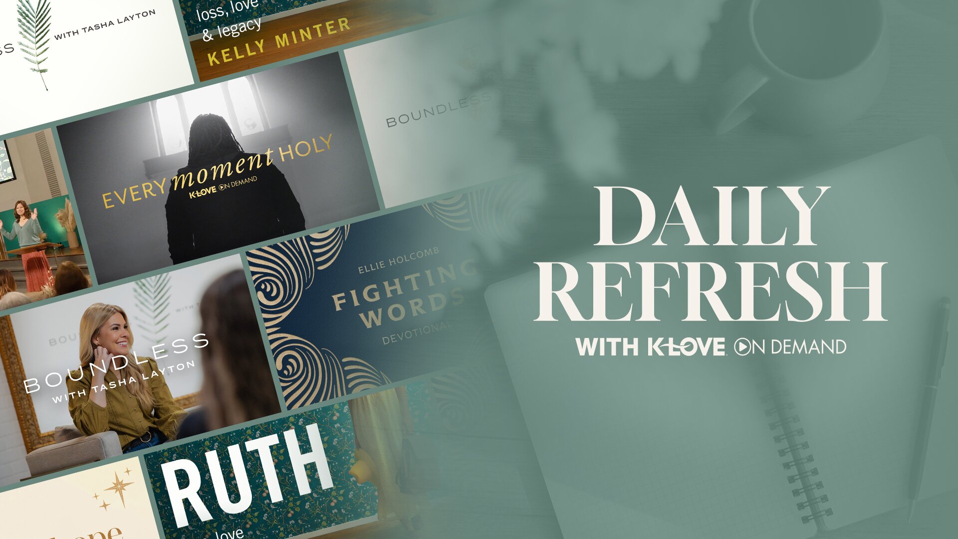 Daily Refresh with K-LOVE On Demand