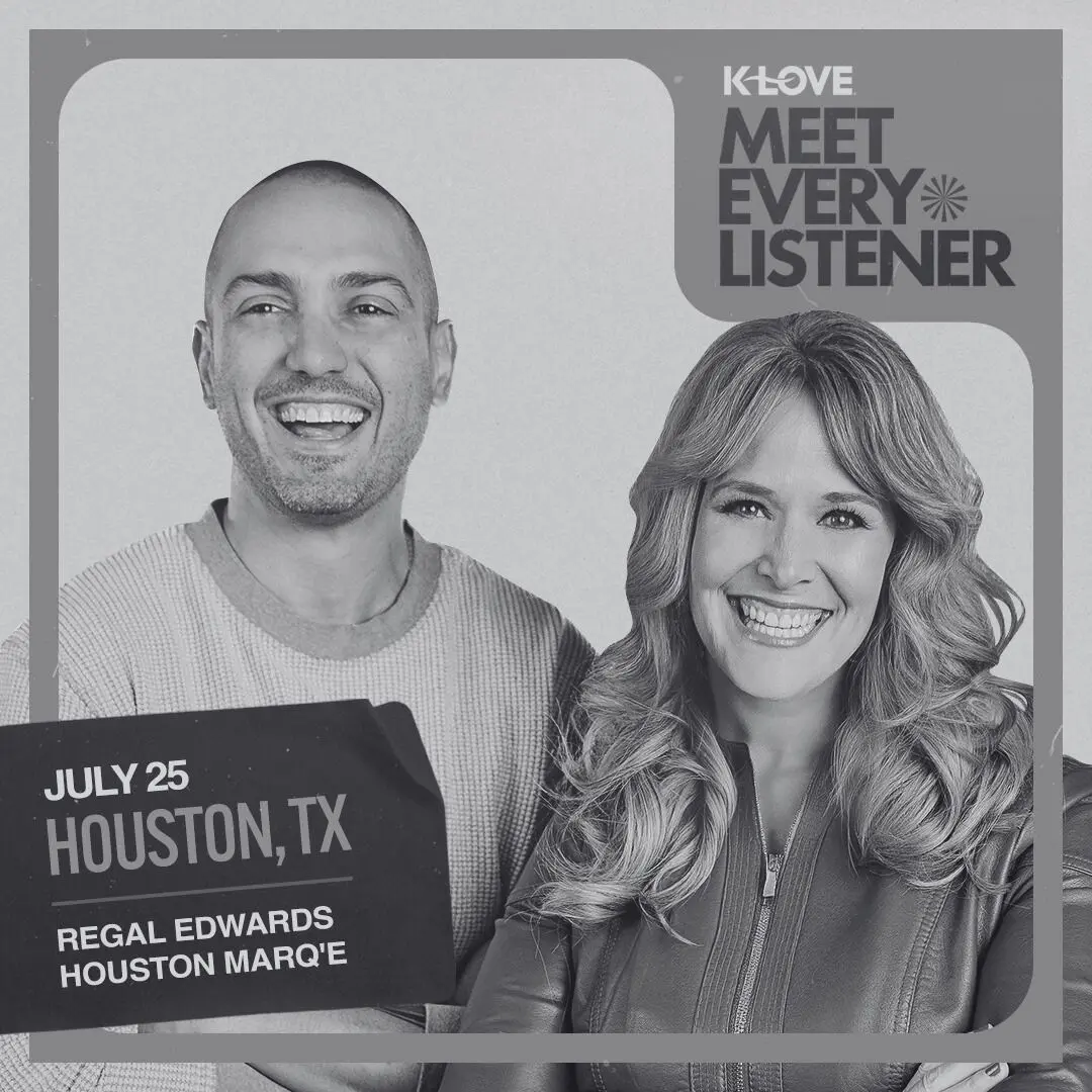 Meet KLOVE DJs Carlos and Amy in Houston Texas on July 25