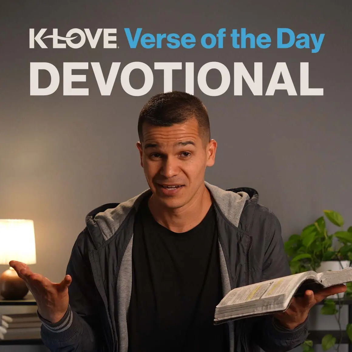 Man reading his Bible