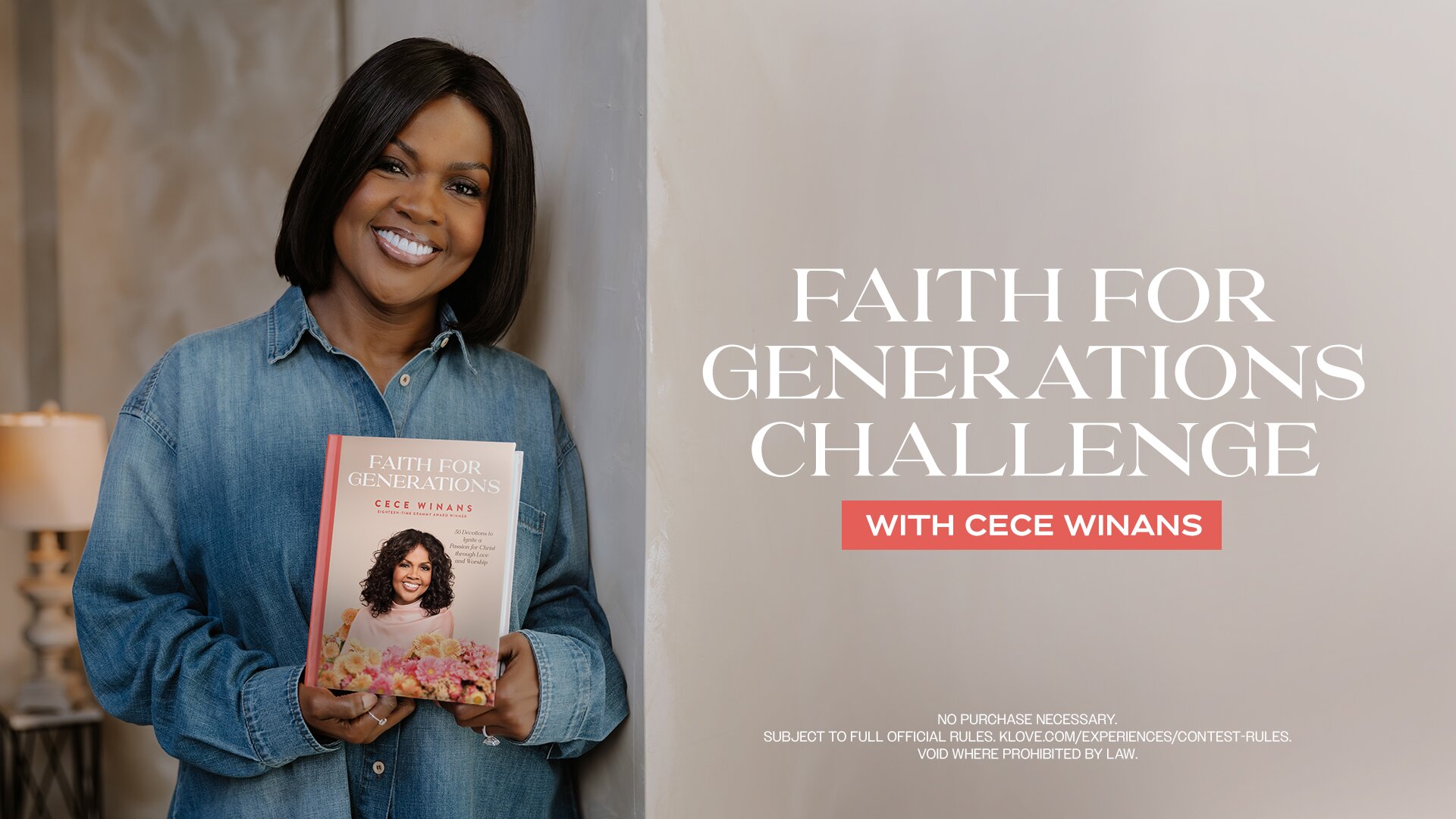 Faith for Generations Challenge with CeCe Winans