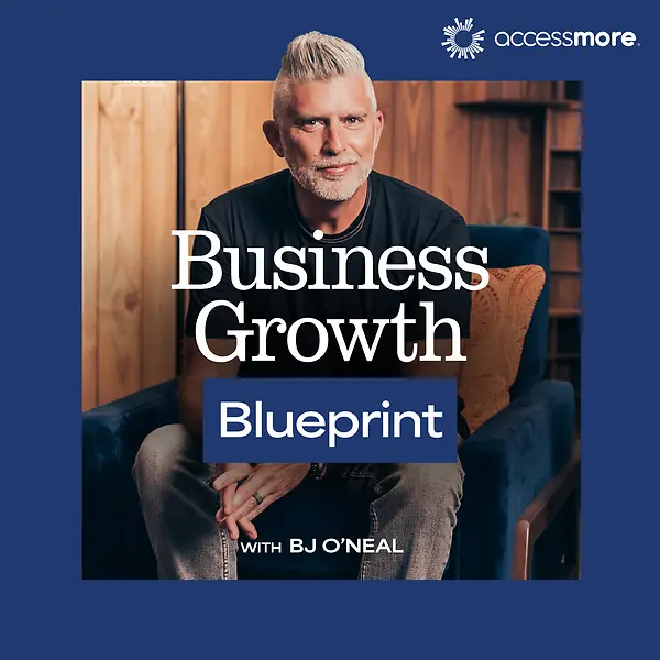 BJ O'Neal with text Business Growth Blueprint