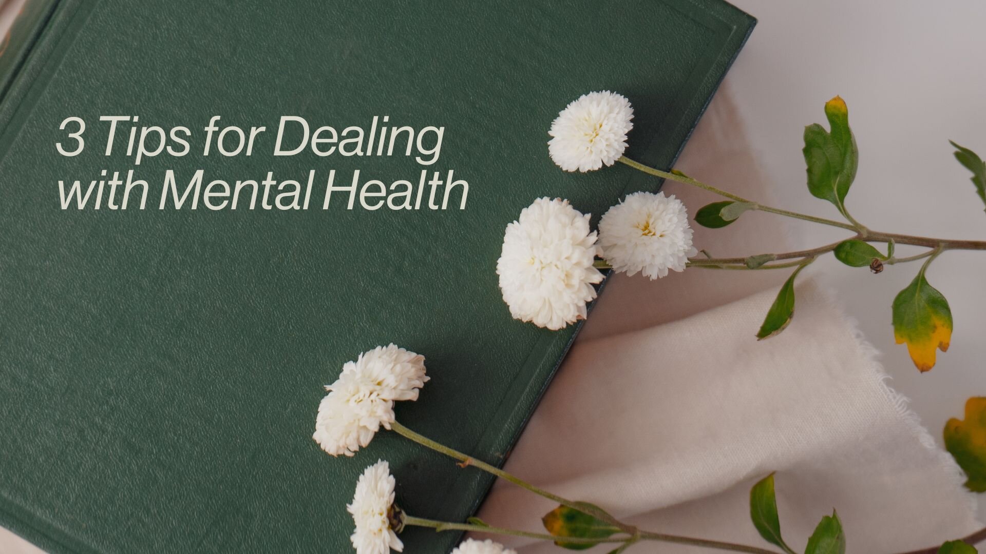 3 Tips for Dealing with Mental Health