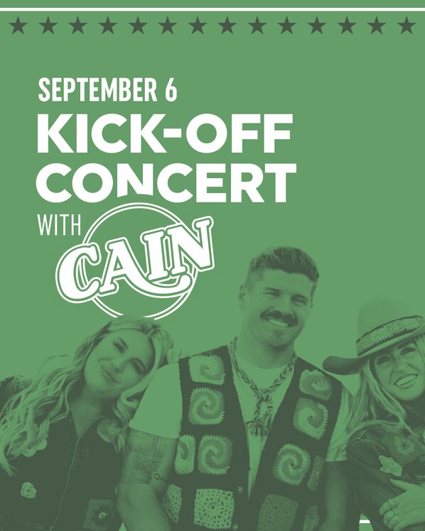 September 6 Kickoff Concert with CAIN