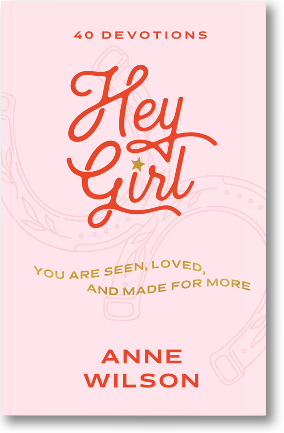Hey Girl by Anne Wilson cover with drop shadow