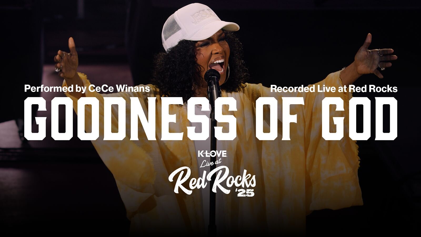 Goodness of God performed by CeCe Winans recorded live at Red Rocks