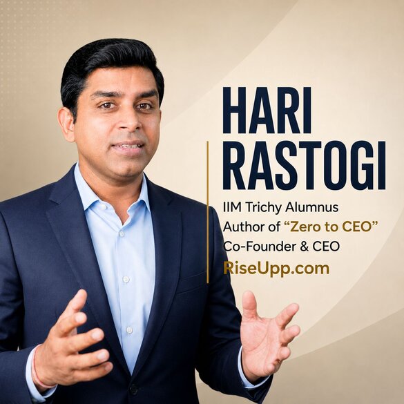 Hari Rastogi RiseUpp CEO