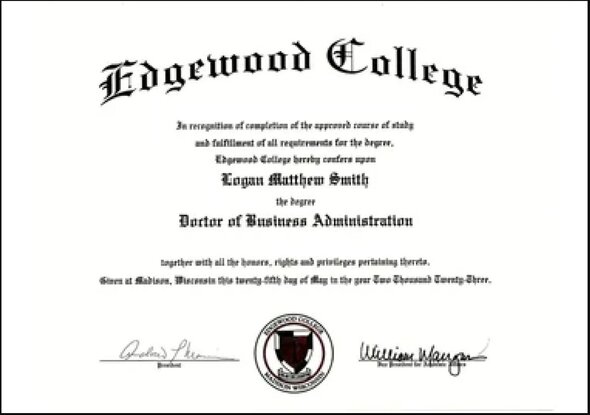 Sample Certificate