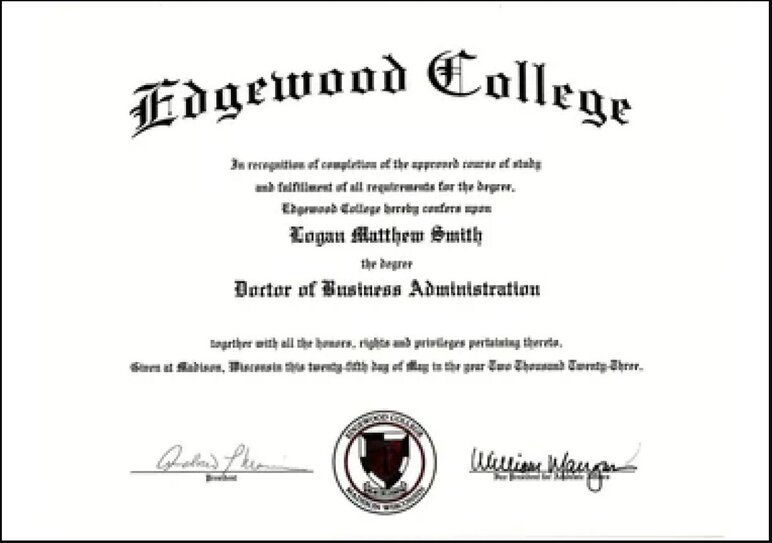Sample Certificate