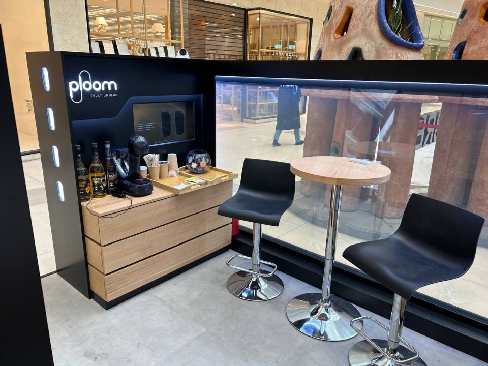 Магазин Ploom внутри