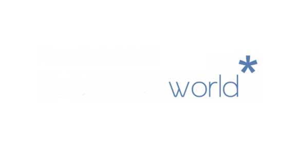 Finalist 2018 Seedstars World logo.