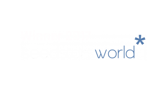 Winner 2017 Seedstars World logo.