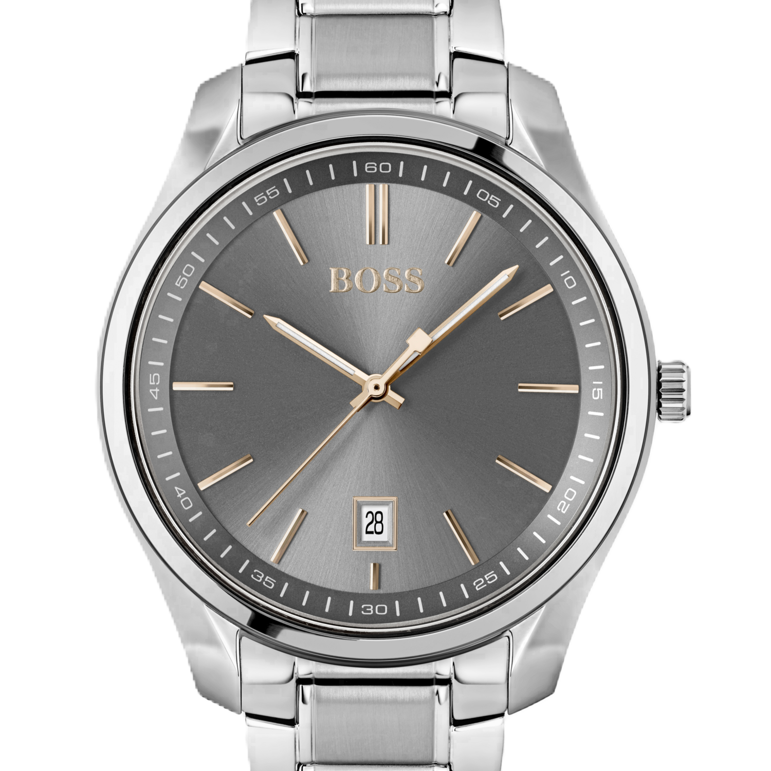 Picture of Boss Circuit men's watch with stainless steel bracelet