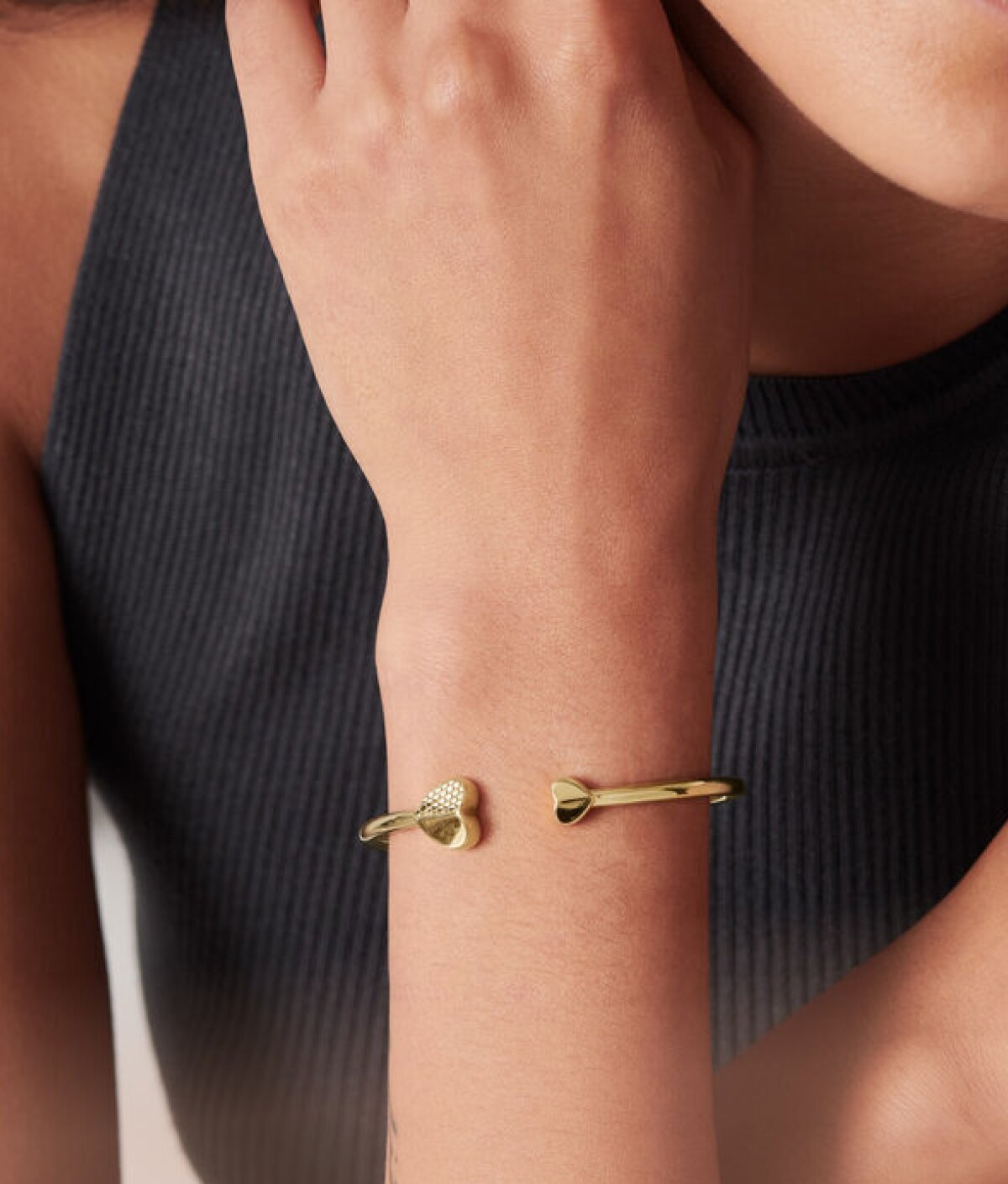 Movado Heart women's bracelet on figure