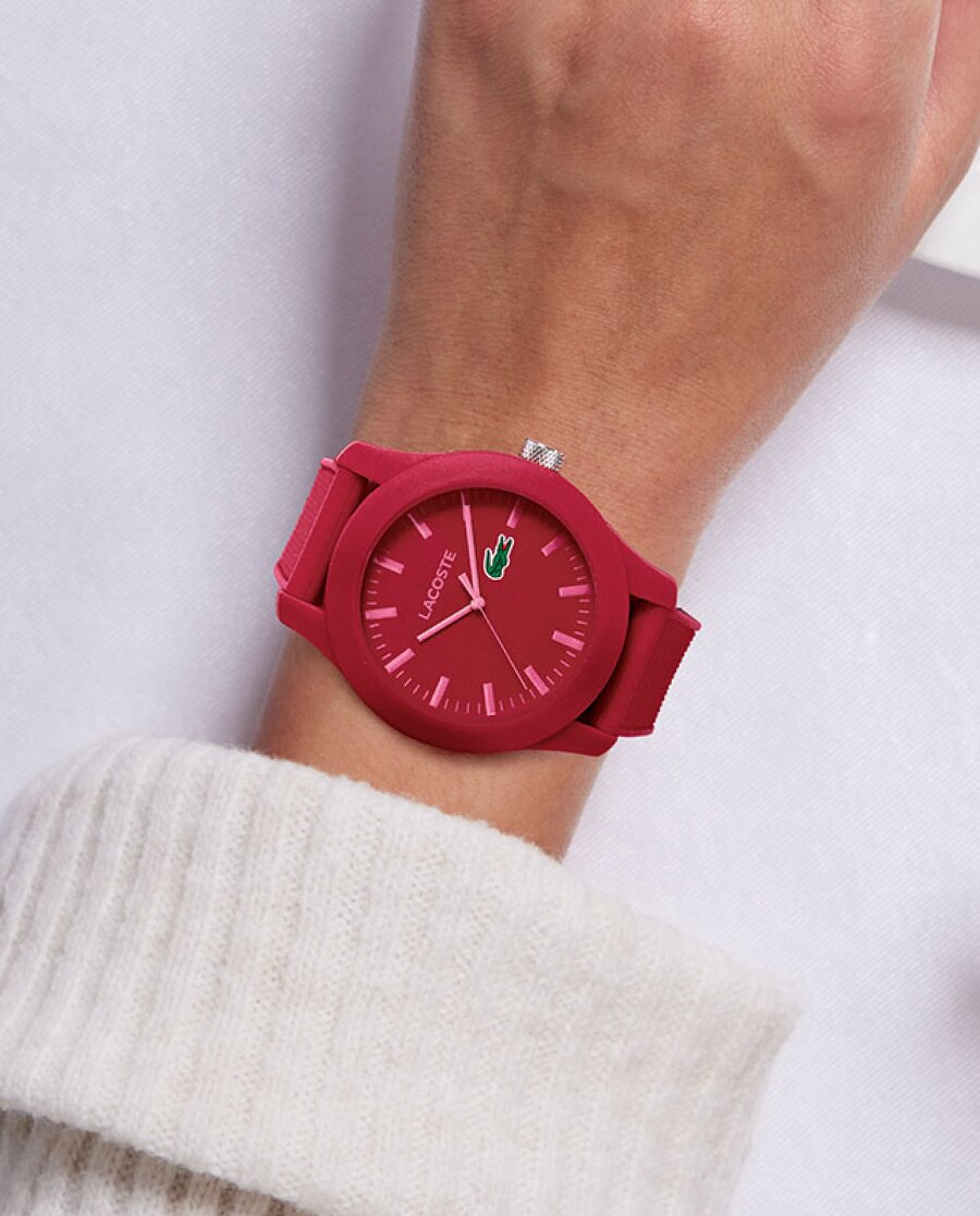 Lacoste 12.12 women's watch on model