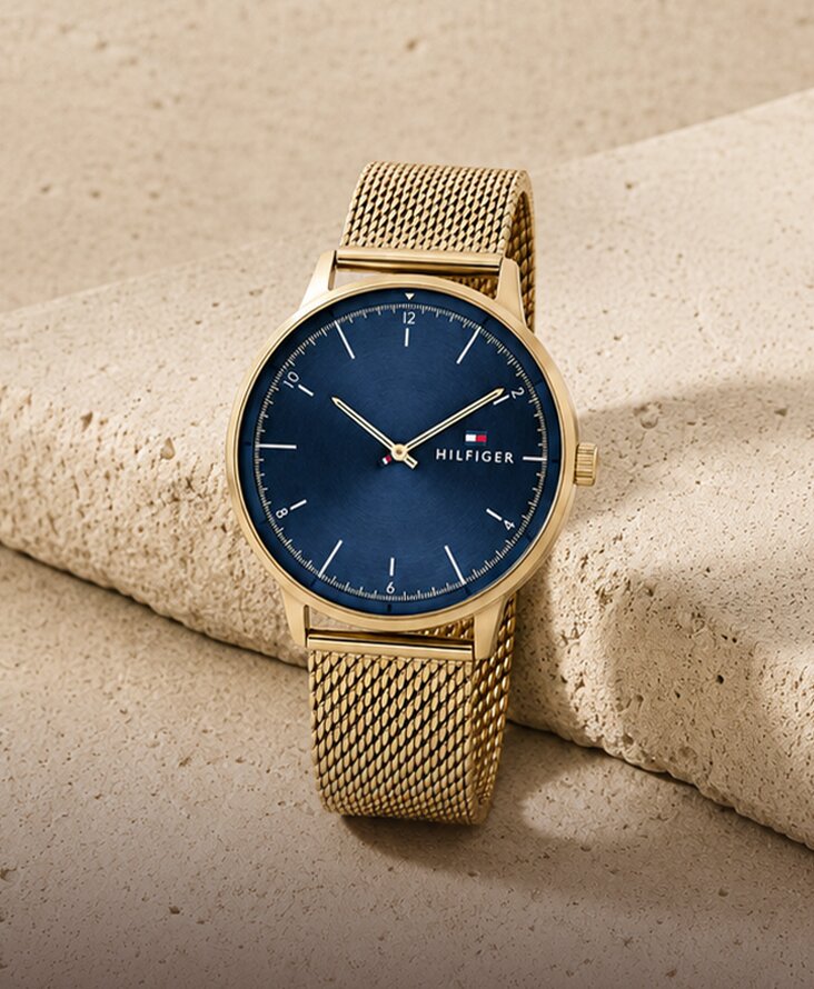 Tommy Hilfiger mens watch blue dial