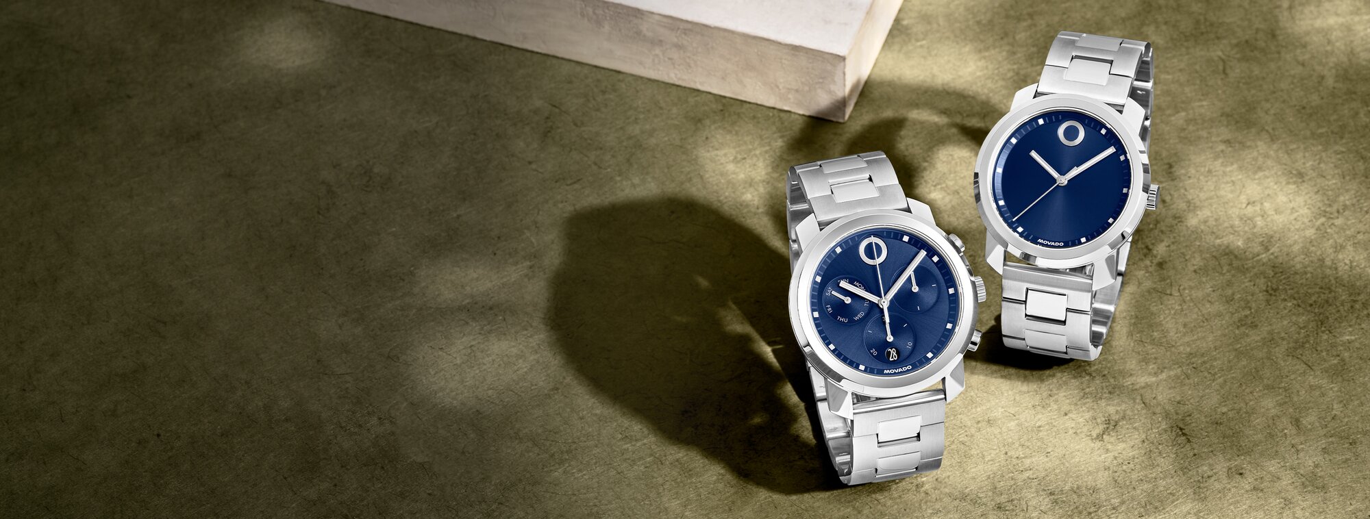 Movado Trend Propel blue dial watches