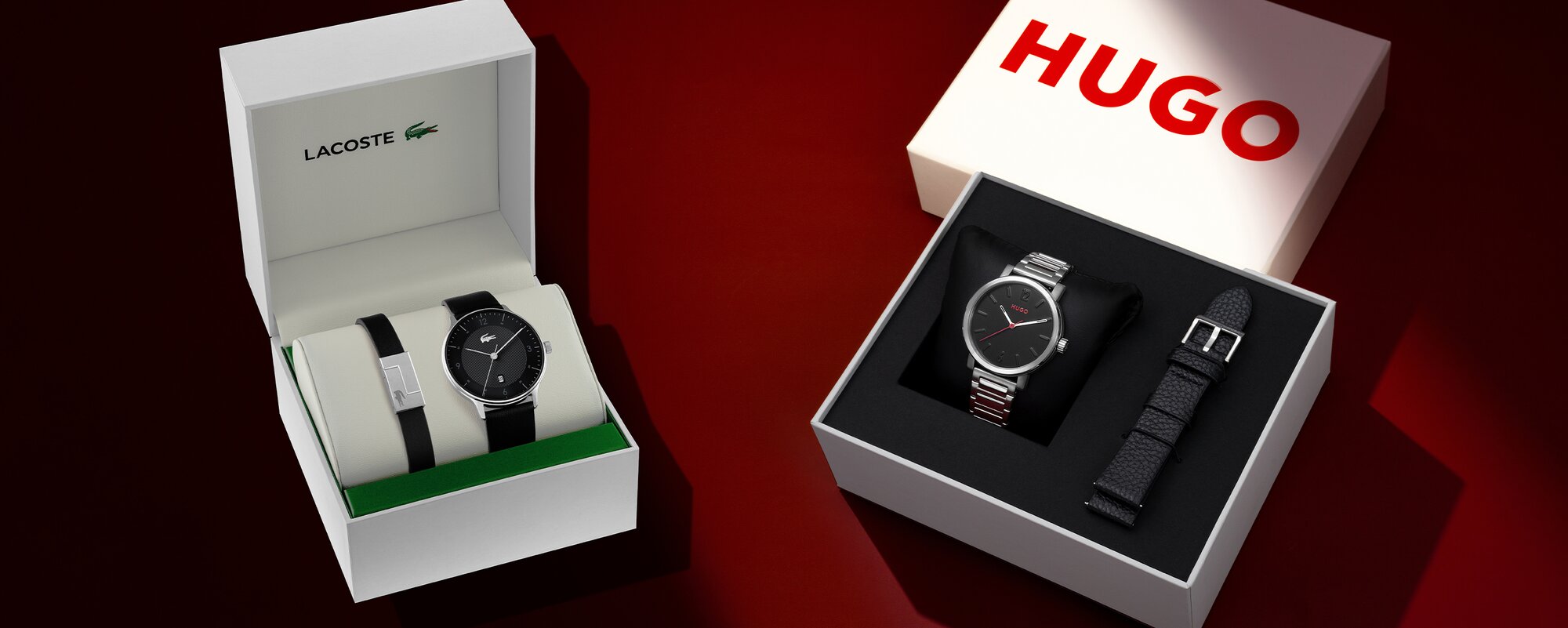 Lacoste Club and Hugo #Rase men's gift sets 